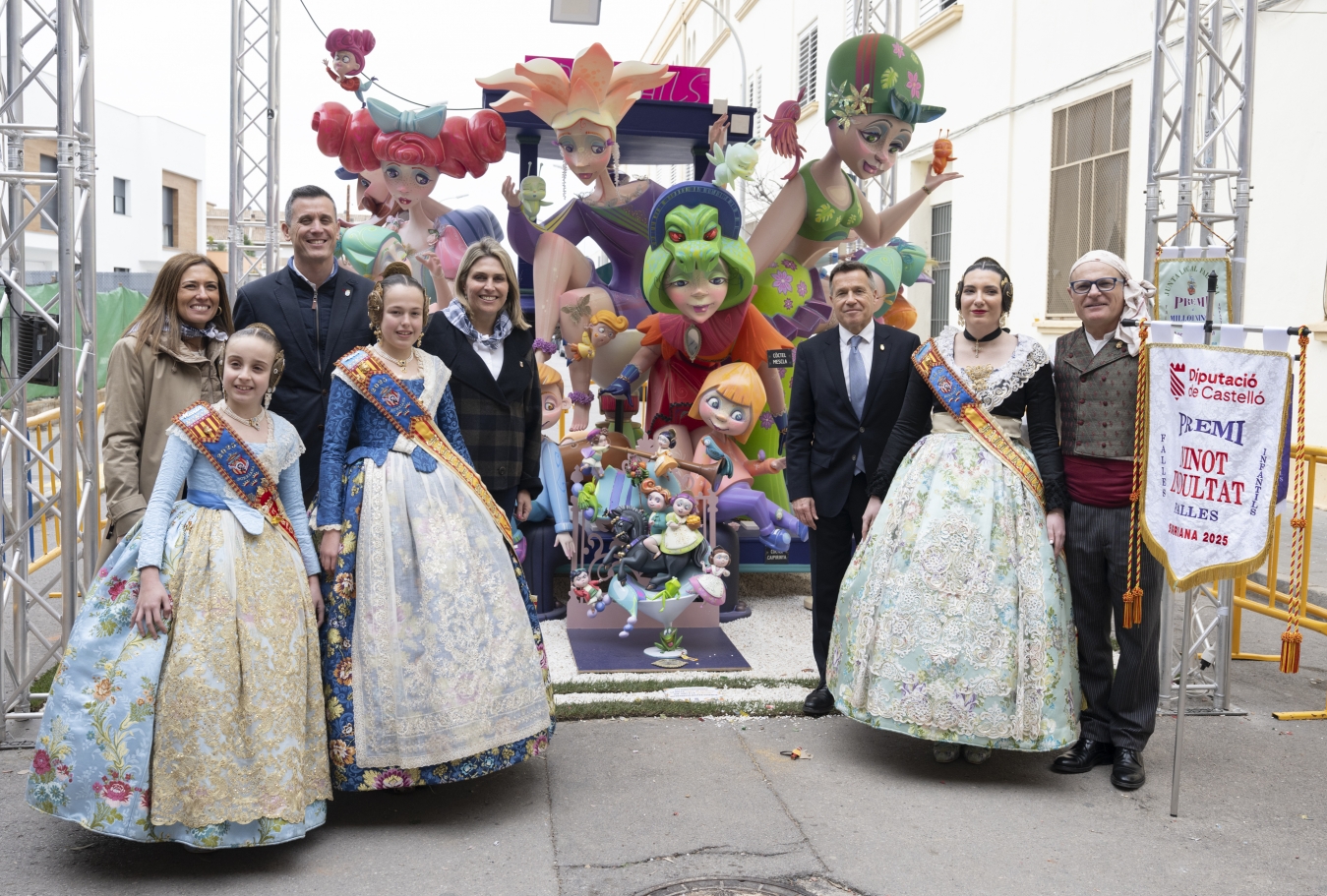 Marta Barrachina enaltix les Falles com a part de la identitat i la tradició de la província de Castelló