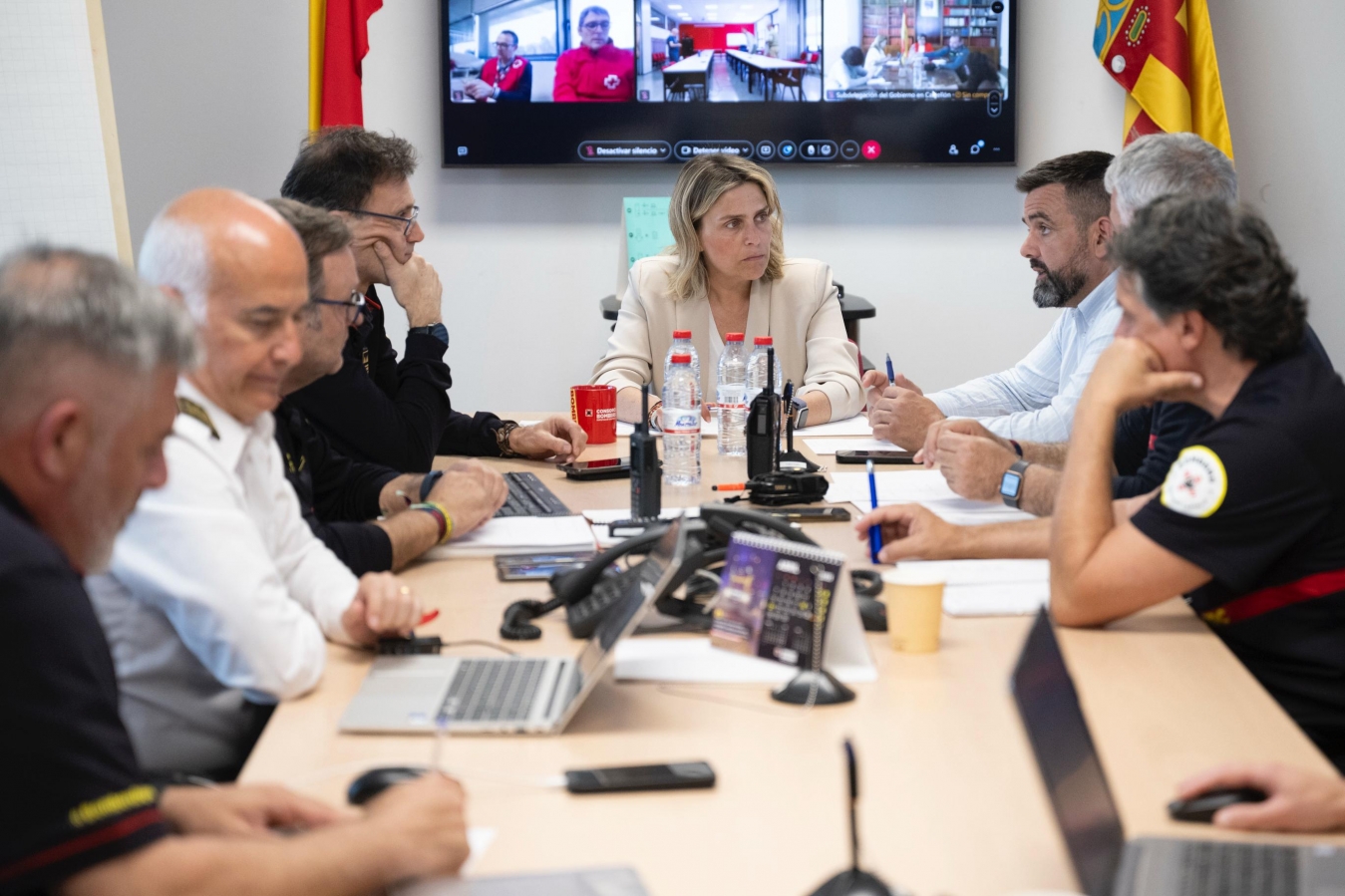 El Consorci Provincial de Bombers de Castelló realitza mig centenar de serveis davant l'apagada generalitzada