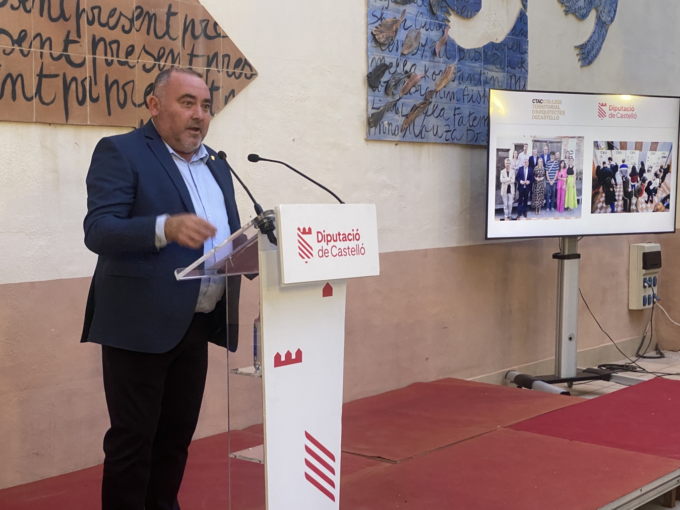 El Col·legi d'Arquitectes de Castelló reconeix al departament de Promoció Ceràmica de la Diputació per donar suport a l'arquitectura de qualitat a través del CRU