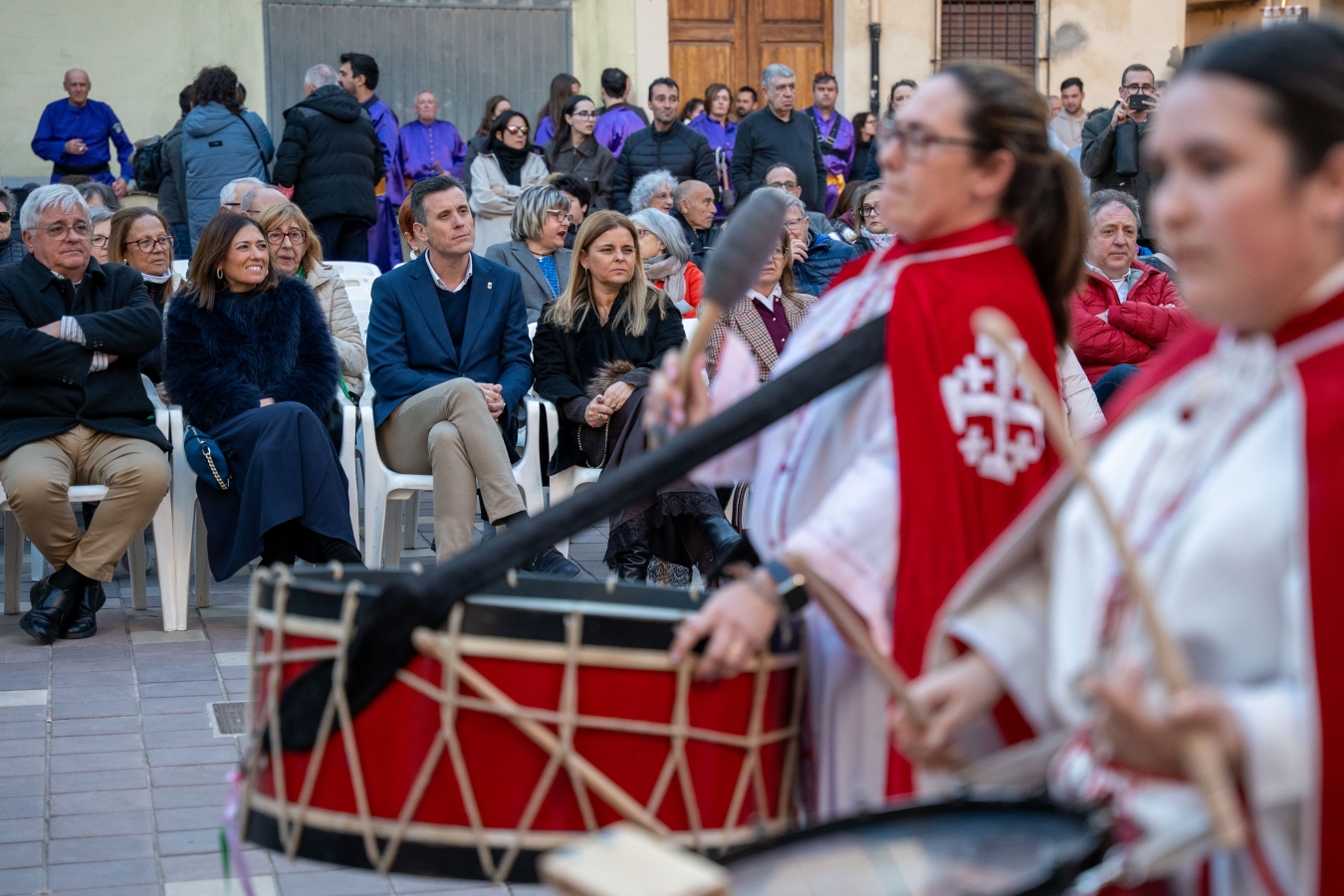 La Diputació de Castelló enaltix el so del tambor i el bombo com a senya d'identitat cultural en la XXIV Exaltació Provincial del Tambor i el Bombo