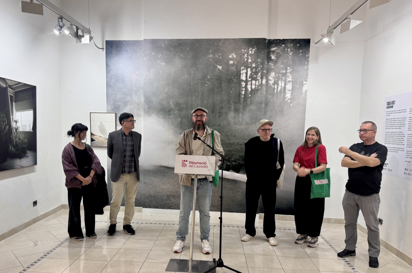 La Diputació de Castelló recolza el Festival Imaginària i inaugura la mostra fotogràfica ‘Background’